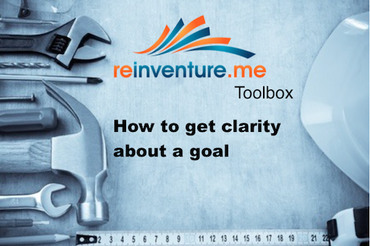 How to get clarity about a goal